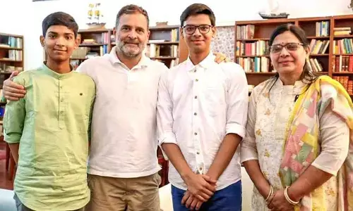 సార్థక్ సిద్ధాంత్ ను ప్రశంసించిన రాహుల్ గాంధీ