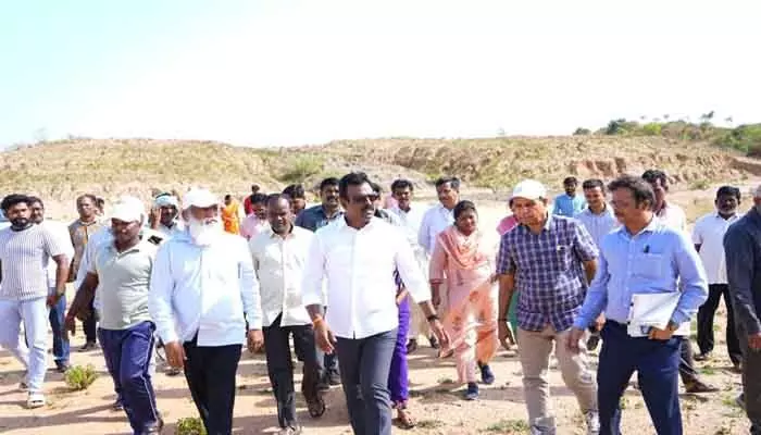 సీఎం రాకకు ముమ్మరంగా ఏర్పాట్లు సీఎం రాకకు ముమ్మరంగా ఏర్పాట్లు