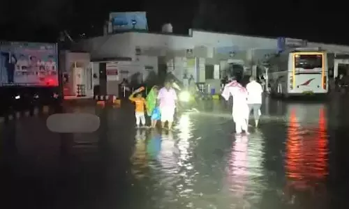 ఎన్టీఆర్ జిల్లాలో వర్ష బీభత్సం.. పలు ప్రాంతాలు జలమయం