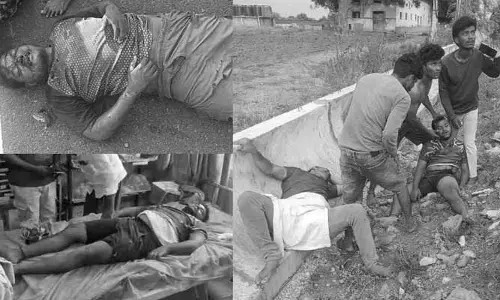 వాకింగ్ చేస్తున్న యువకులను ఢీకొన్న వాహనం.. ఇద్దరు దుర్మరణం!