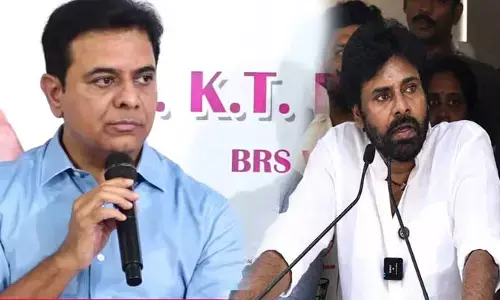 కచ్చితంగా తెలంగాణ భూమి పుత్రుల జాగిరే.. పవన్ కల్యాణ్‍కు కేటీఆర్ కౌంటర్