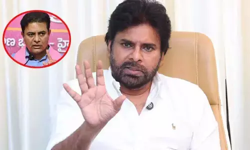 ఆ భూమి వాళ్లదే: కేటీఆర్ వ్యాఖ్యలపై పవన్ కల్యాణ్ స్పందన