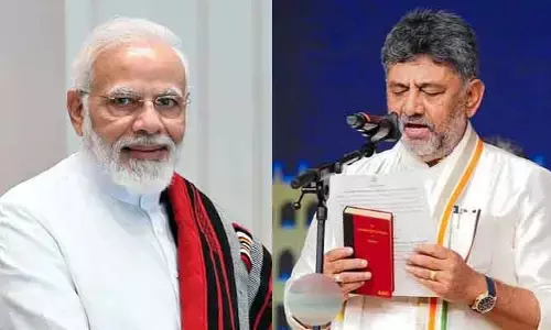 కర్ణాటక సీఎంగా డీకే శివకుమార్ ప్రమాణం.. శుభాకాంక్షలు తెలిపిన ప్రధాని మోడీ