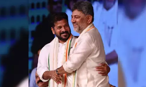 బెంగళూరులో డీకే శివకుమార్ ప్రమాణ వేడుక.. తెలంగాణ నేతల సందడి