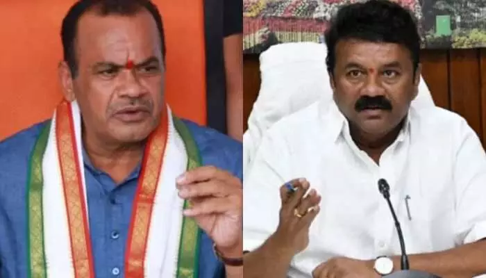 ఆ చట్టం తెస్తే రాజీనామా చేస్తా.. కోమటిరెడ్డికి తలసాని సవాల్ ఆ చట్టం తెస్తే రాజీనామా చేస్తా.. కోమటిరెడ్డికి తలసాని సవాల్