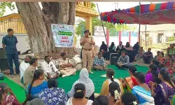 ప్రజల భాగస్వామ్యంతోనే సురక్షిత సమాజ నిర్మాణం సాధ్యం : ఎస్పీ మహేష్ బి.గితే