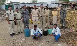 గుడుంబా పై పోలీసుల ఉక్కుపాదం..