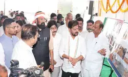 గుడ్డేమ్ దొడ్డి రిజర్వాయర్‌ను పరిశీలించిన సీఎం రేవంత్ రెడ్డి
