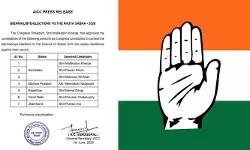 రాజ్యసభ అభ్యర్థులను ప్రకటించిన కాంగ్రెస్.. మీనాక్షి నటరాజన్‌కు అవకాశం