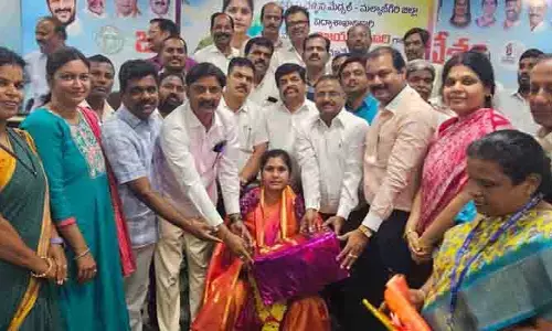ఆమె సేవలు అభినందనీయం