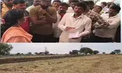 దళితుల భూములపై జులుం..!
