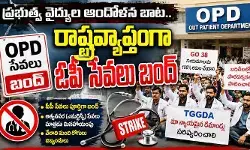 ప్రభుత్వ వైద్యుల ఆందోళన బాట.. రాష్ట్రవ్యాప్తంగా ఓపీ సేవలు బంద్