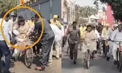 కలెక్టర్‌కు తప్పిన ప్రమాదం.. పర్యావరణ దినోత్సవ సైకిల్ ర్యాలీలో ఊహించని ఘటన