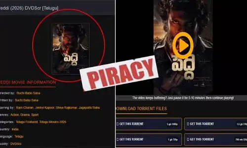 ‘పెద్ది’ మూవీకి ఎదురుదెబ్బ.. ఆన్‌లైన్‌లో HD ప్రింట్ ప్రత్యక్షం