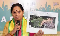 రేవంత్ ప్రభుత్వంలో లక్ష కోట్ల భూదోపిడీ.. ఆధారాలతో సహా బయటపెడతా : కవిత