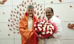 సీఎం చంద్రబాబును కలిసిన లింగమనేని రమేశ్..