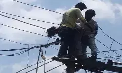 కరెంట్ షాక్‌తో కార్మికుడి మృతి