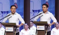 తెలంగాణ జాతి అని ప్రతి తెలంగాణ బిడ్డ గర్వంగా చెప్పుకోవాలి : కేటీఆర్ పిలుపు తెలంగాణ జాతి అని ప్రతి తెలంగాణ బిడ్డ గర్వంగా చెప్పుకోవాలి : కేటీఆర్ పిలుపు