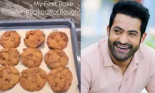 మొదటిసారి కుకీస్ చేసిన ఎన్టీఆర్.. పంపమని అడిగిన అభిమానికి షాకింగ్ రిప్లై!