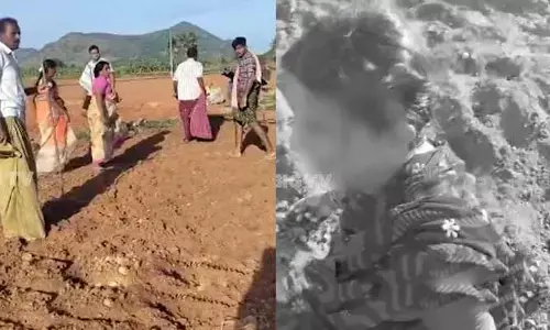 భూవివాదంలో ఘోరం.. మహిళపై వేటకొడవళ్లతో దాడి