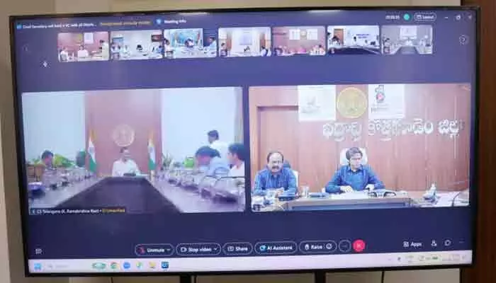 ‘వర్షాలకు ముందే వడ్లు కొనండి’.. అధికారులకు సీఎస్ రామకృష్ణారావు కీలక ఆదేశాలు ‘వర్షాలకు ముందే వడ్లు కొనండి’.. అధికారులకు సీఎస్ రామకృష్ణారావు కీలక ఆదేశాలు
