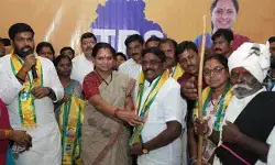 టీఆర్ఎస్‌లో చేరిన కాంగ్రెస్ నాయకులు