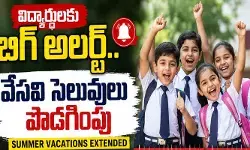 విద్యార్థులకు బిగ్ అలర్ట్.. వేసవి సెలవులు పొడిగింపు