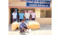 భూపాలపల్లి జిల్లాలో భారీ ఎత్తున నిషేధిత అంబర్ గుట్కా ప్యాకెట్ల స్వాధీనం భూపాలపల్లి జిల్లాలో భారీ ఎత్తున నిషేధిత అంబర్ గుట్కా ప్యాకెట్ల స్వాధీనం