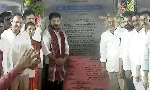 మల్కాజిగిరి మున్సిపల్ కార్పొరేషన్‍లో అభివృద్ధి పనులకు సీఎం రేవంత్ రెడ్డి శంకుస్థాపన