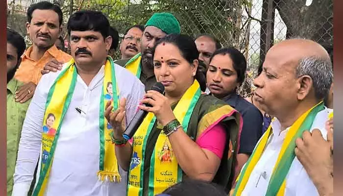 పదేళ్లయినా పటాన్ చెరులో అభివృద్ధి శూన్యం : కల్వకుంట్ల కవిత పదేళ్లయినా పటాన్ చెరులో అభివృద్ధి శూన్యం : కల్వకుంట్ల కవిత