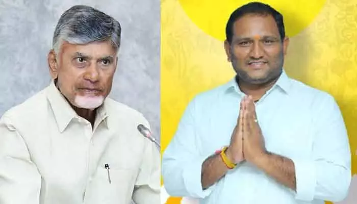 కుప్పం టీడీపీలో ప్రక్షాళన... సీఎం చంద్రబాబుకు పీఏగా కంచర్ల శ్రీకాంత్ కుప్పం టీడీపీలో ప్రక్షాళన... సీఎం చంద్రబాబుకు పీఏగా కంచర్ల శ్రీకాంత్