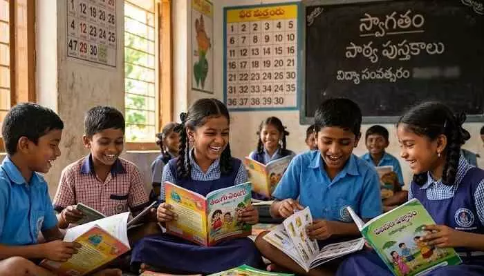 విద్యార్థులకు గుడ్ న్యూస్...51 శాతం పుస్తకాల పంపిణీ పూర్తి విద్యార్థులకు గుడ్ న్యూస్...51 శాతం పుస్తకాల పంపిణీ పూర్తి
