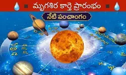 Today Panchangam: ఈరోజే మృగశిర కార్తె ప్రారంభం.. శుభ అశుభ సమయాలు ఇక్కడ చూడండి! Today Panchangam: ఈరోజే మృగశిర కార్తె ప్రారంభం.. శుభ అశుభ సమయాలు ఇక్కడ చూడండి!