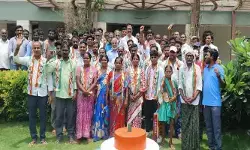 కాంగ్రెస్ పార్టీలో 50 కుటుంబాల చేరిక కాంగ్రెస్ పార్టీలో 50 కుటుంబాల చేరిక