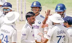 IND-AFG: భారత్ ఘన విజయం.. టెస్టు క్రికెట్ చరిత్రలో అతిపెద్ద రికార్డు IND-AFG: భారత్ ఘన విజయం.. టెస్టు క్రికెట్ చరిత్రలో అతిపెద్ద రికార్డు