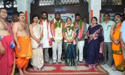 మంత్రి పదవిలో ఏడాది పూర్తి.. ప్రత్యేక పూజలు చేసిన మంత్రి వాకిటి శ్రీహరి