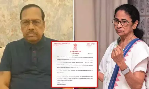 టీఎంసీకి భారీ షాక్.. పార్టీకి, రాజ్యసభ సభ్యత్వానికి సుఖేందు శేఖర్ రాయ్ రాజీనామా