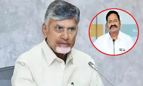 ఇంత పెద్ద తప్పు చేసినా ఎందుకు సస్పెండ్ చేయలేదు:  సీఎం చంద్రబాబు