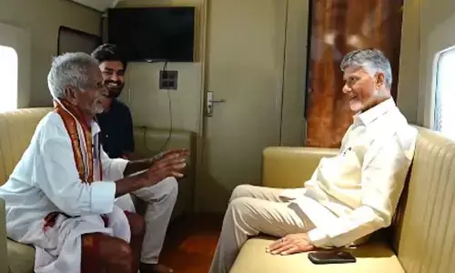 ఈ పెద్దాయన కల నెలవేర్చిన సీఎం చంద్రబాబు
