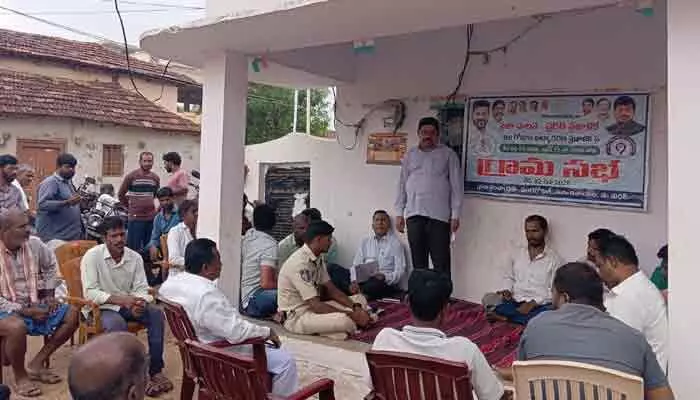అందరి సహకారంతోనే అభివృద్ధి: ఎంపీడీవో అందరి సహకారంతోనే అభివృద్ధి: ఎంపీడీవో