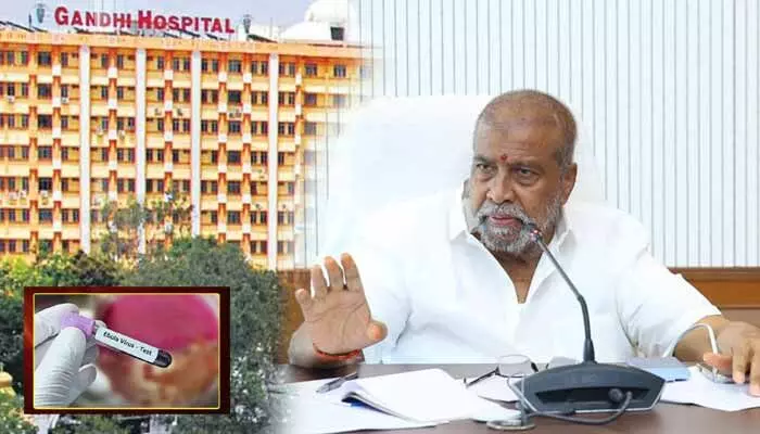 ఎబోలా వైరస్ విజృంభణ.. విదేశీ ప్రయాణికుల తప్పుడు అడ్రస్లపై మంత్రి సీరియస్ ఆదేశాలు ఎబోలా వైరస్ విజృంభణ.. విదేశీ ప్రయాణికుల తప్పుడు అడ్రస్లపై మంత్రి సీరియస్ ఆదేశాలు