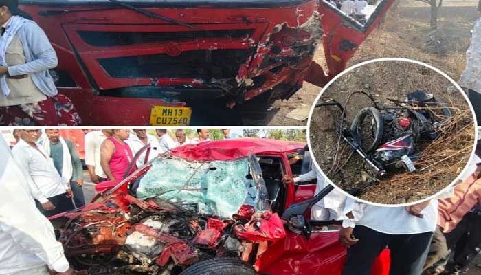 మహారాష్ట్రలో ఘోర ప్రమాదం.. ఆరుగురు మృతి