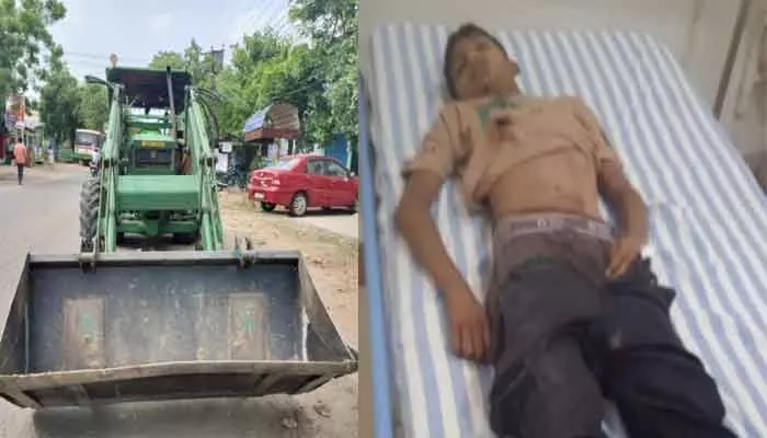 సారపాకలో రోడ్డు ప్రమాదం.. కుమారుడు మృతి, తండ్రికి తీవ్ర గాయాలు సారపాకలో రోడ్డు ప్రమాదం.. కుమారుడు మృతి, తండ్రికి తీవ్ర గాయాలు