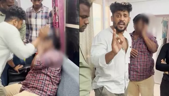 డబ్బులు తిరిగివ్వాలంటూ యూట్యూబర్ వినయ్ కుయ్యా రౌడీయిజం.. వీడియో వైరల్ డబ్బులు తిరిగివ్వాలంటూ యూట్యూబర్ వినయ్ కుయ్యా రౌడీయిజం.. వీడియో వైరల్
