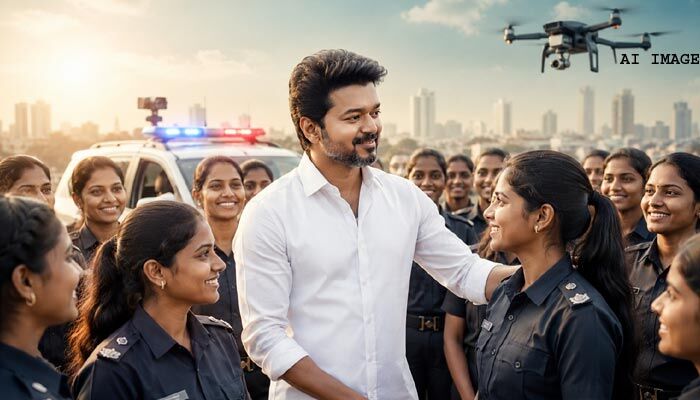 తమిళనాడులో కొత్త వ్యవస్థ.. మహిళల భద్రత కోసం ‘సింగప్పెన్’ టాస్క్ ఫోర్స్ ప్రారంభించిన సీఎం విజయ్