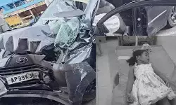 భద్రాచలం ప్రయాణంలో విషాదం.. రోడ్డు ప్రమాదంలో చిన్నారి మృతి భద్రాచలం ప్రయాణంలో విషాదం.. రోడ్డు ప్రమాదంలో చిన్నారి మృతి