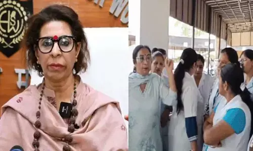 నర్సుల ఆగ్రహానికి లొంగిన హర్యానా మహిళా కమిషన్ చీఫ్.. రేణు భాటియా రాజీనామా