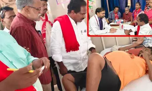 ఏజెన్సీ ప్రాంత వైద్యంపై ప్రభుత్వం చిన్న చూపు: సిపిఐ ఎం రాష్ట్ర కార్యదర్శి జాన్ వెస్లీ