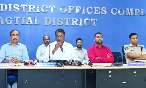 జగిత్యాల జిల్లాలో రికార్డు స్థాయిలో ధాన్యం కొనుగోళ్లు :  మంత్రి అడ్లూరి లక్ష్మణ్ కుమార్