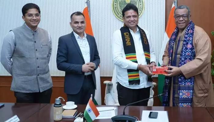 ఘనాలో ఫార్మా హబ్కు తెలంగాణ అండ.. మంత్రి శ్రీధర్బాబు కీలక ప్రకటన ఘనాలో ఫార్మా హబ్కు తెలంగాణ అండ.. మంత్రి శ్రీధర్బాబు కీలక ప్రకటన